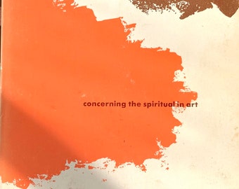 Concerning the Spiritual in Art by Wassily Kandinsky, Documents of Modern Art, Softcover 1976