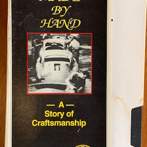 Made By Hand: A Story of Craftsmanship, Vintage Porsche 356 VHS Documentary Tape
