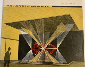 Art in America, Fresh Aspects of American Art, Winter 1957-58, Softcover Magazine