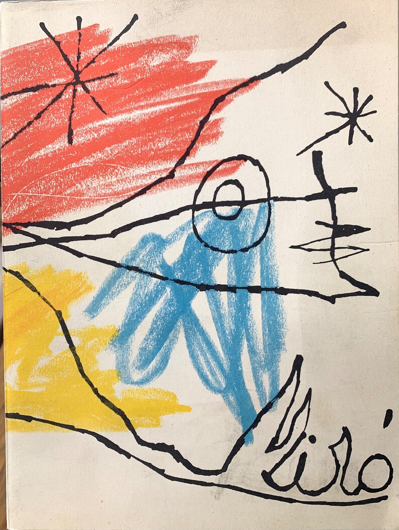 Joan Miro, the Arts Council of Great Britain, Softcover Exhibition