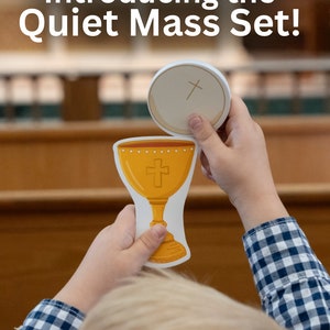 Quiet Mass Set / Catholic Mass Toy /  Catholic toy / Church toy / Mass kit