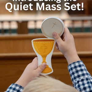 Quiet Mass Set / Catholic Mass Toy /  Catholic toy / Church toy / Mass kit