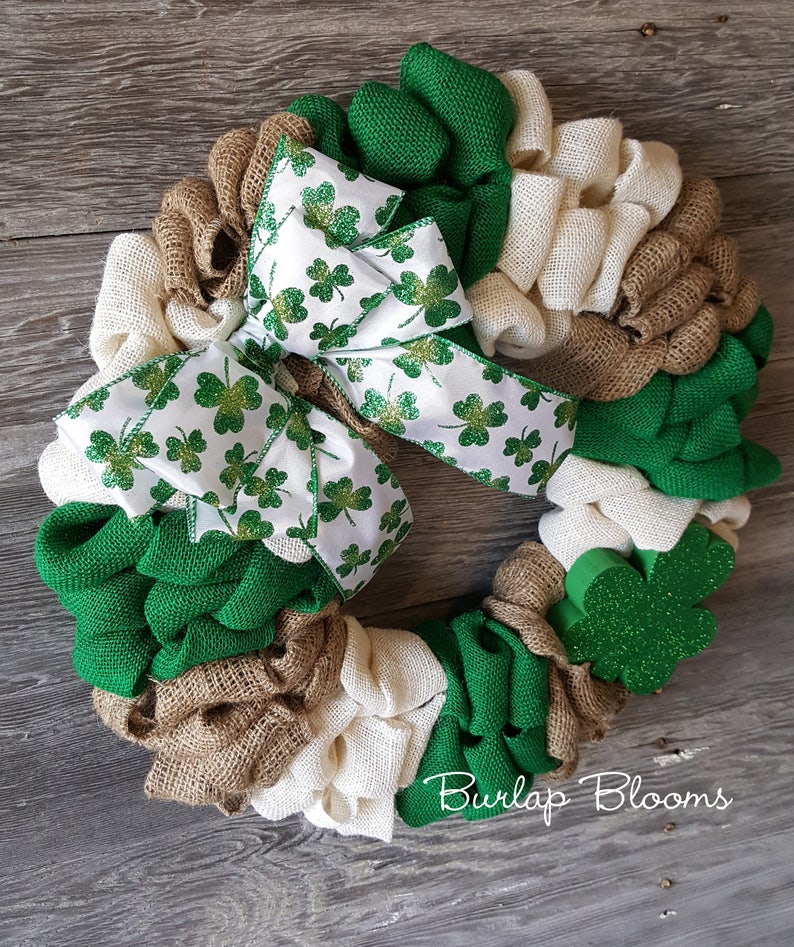 wreathes st patricks day