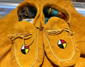 Kids moccasins
