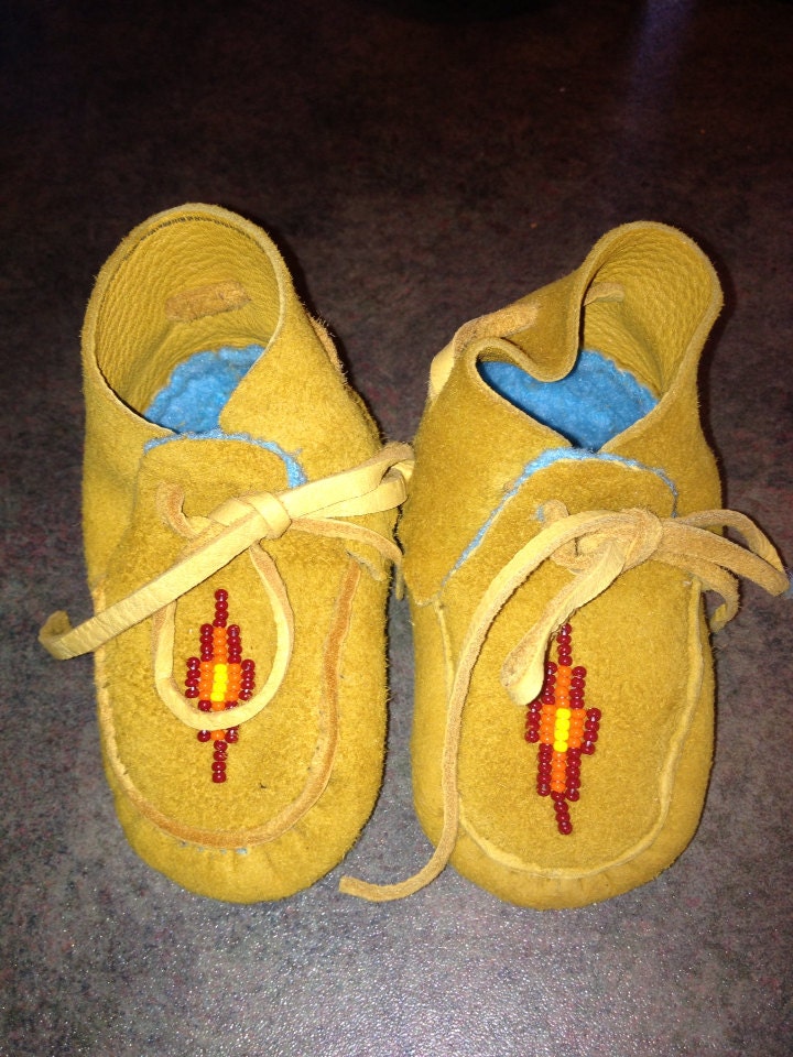 infant girl moccasins