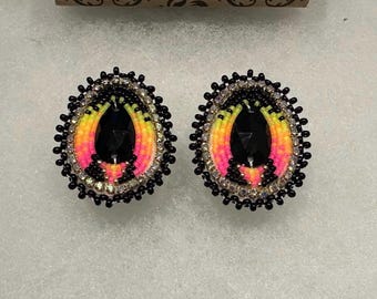 Sm neon earrings