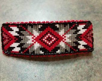 Native american Beaded barette