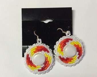 Beaded earring