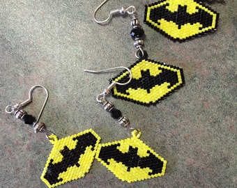 Bat earrings
