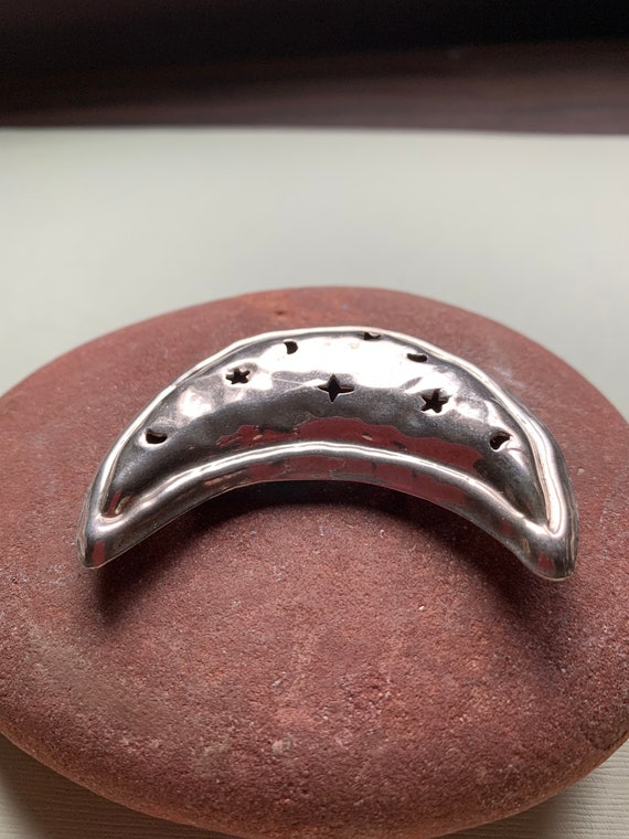 Sterling Silver Collar, sweater or Coat Pin