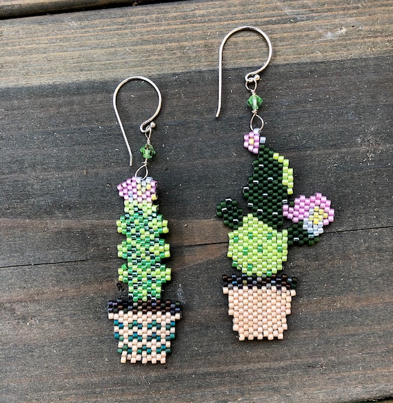 Etsy succulent earrings best sale