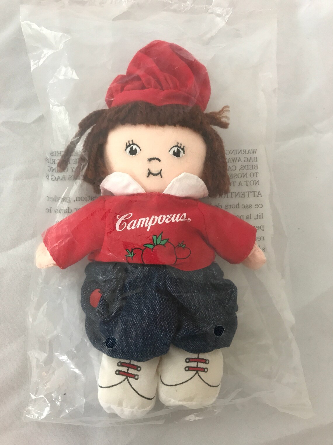 Set of 2 Vintage Campbell's Kids Bean Bag Doll's Etsy