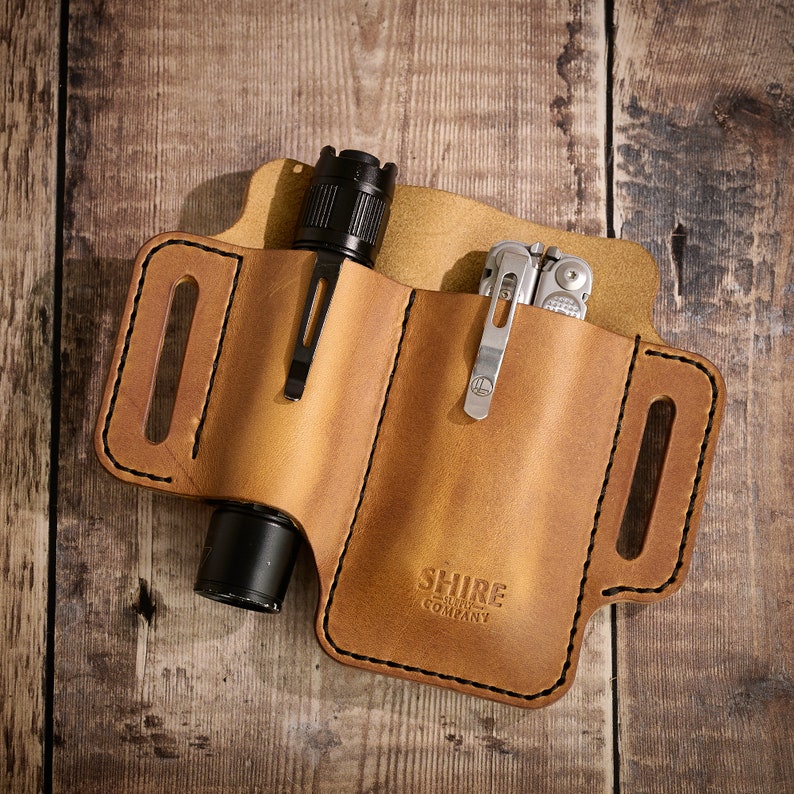 EDC Leather Multitool Belt Case Every Day Carry Knife and Etsy UK