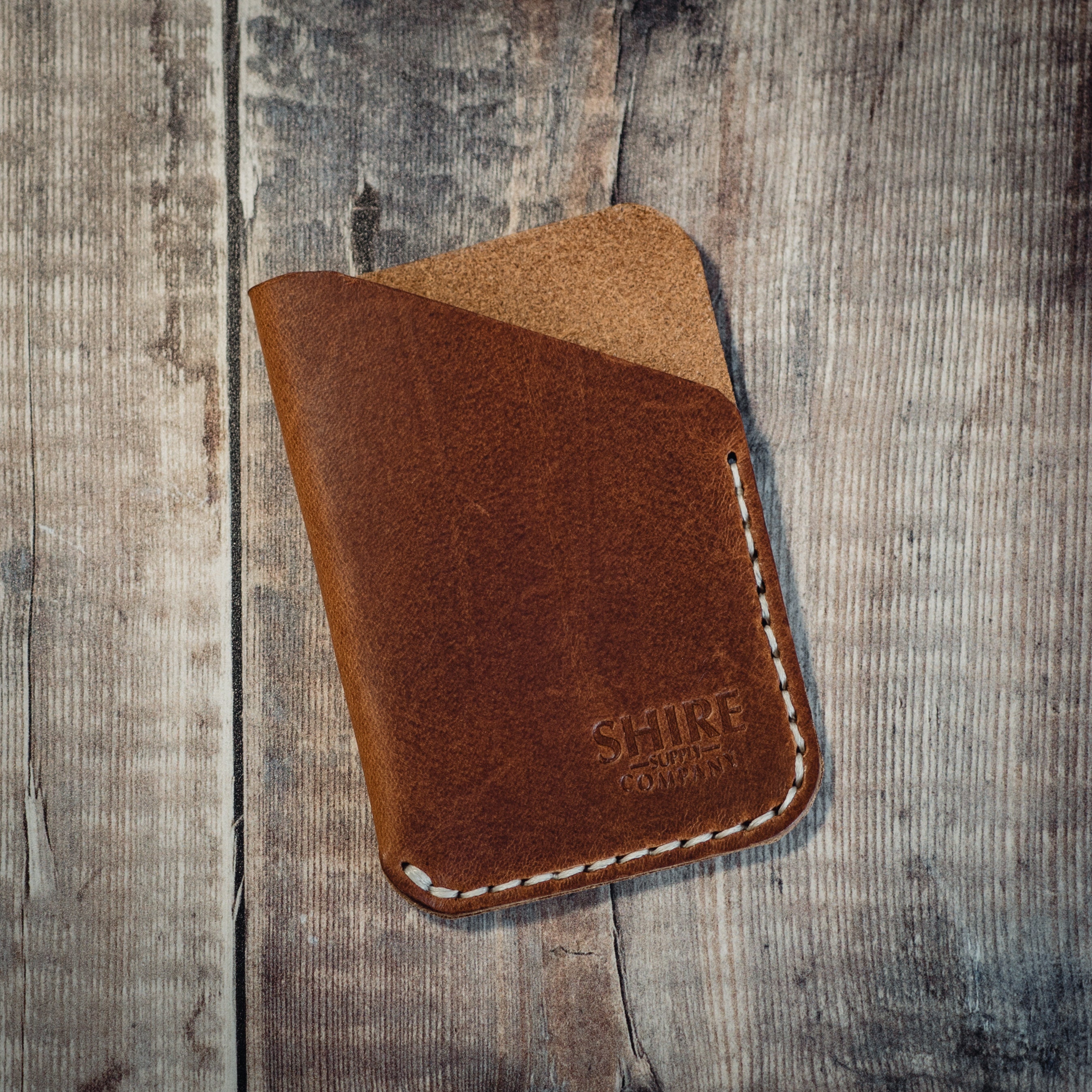 Slim Card Sleeve Card Wallet Simple Leather Wallet 