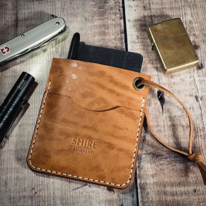 Leather EDC Wallet EDC Pouch Pocket Organizer Everyday Etsy