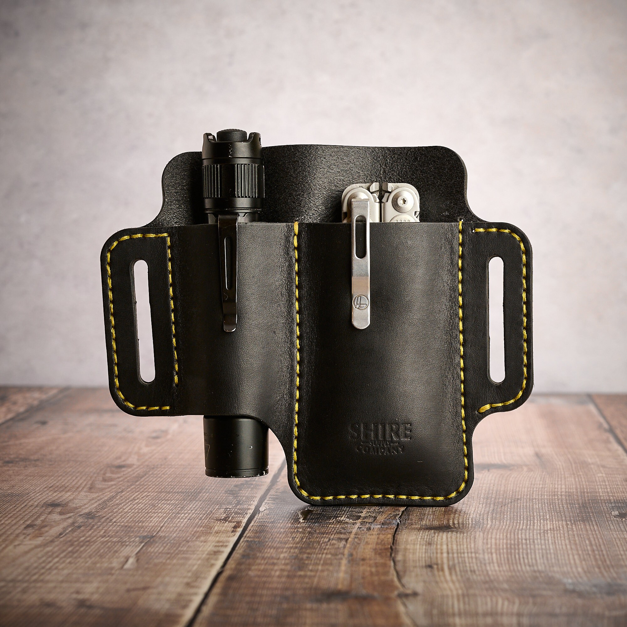 EDC Leather Multitool Belt Case Every Day Carry Knife and Etsy