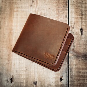 Cartera de cuero para hombre - Bifold imagen 5