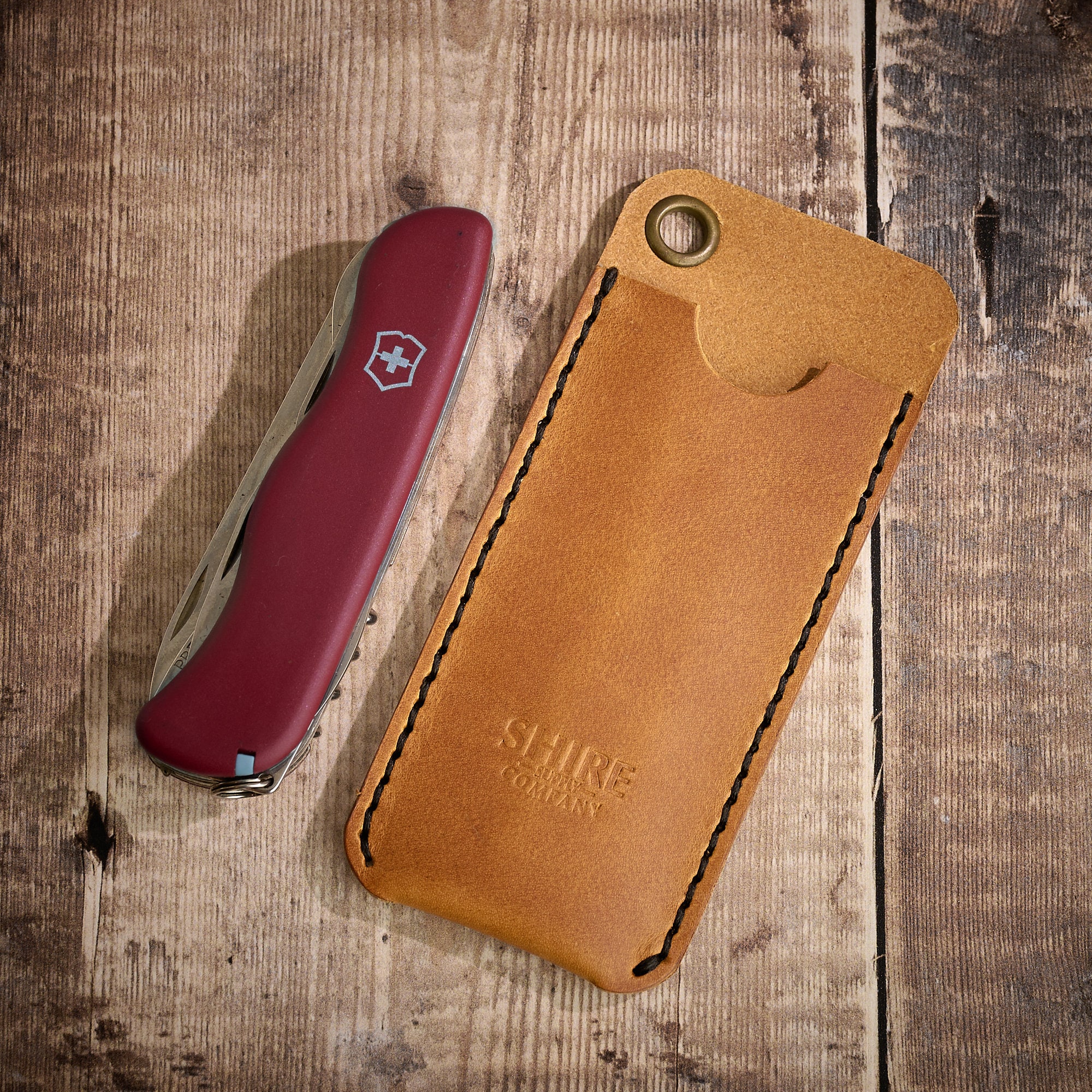 Victorinox Leather Knife Case SAK Knife Case Etsy Polska