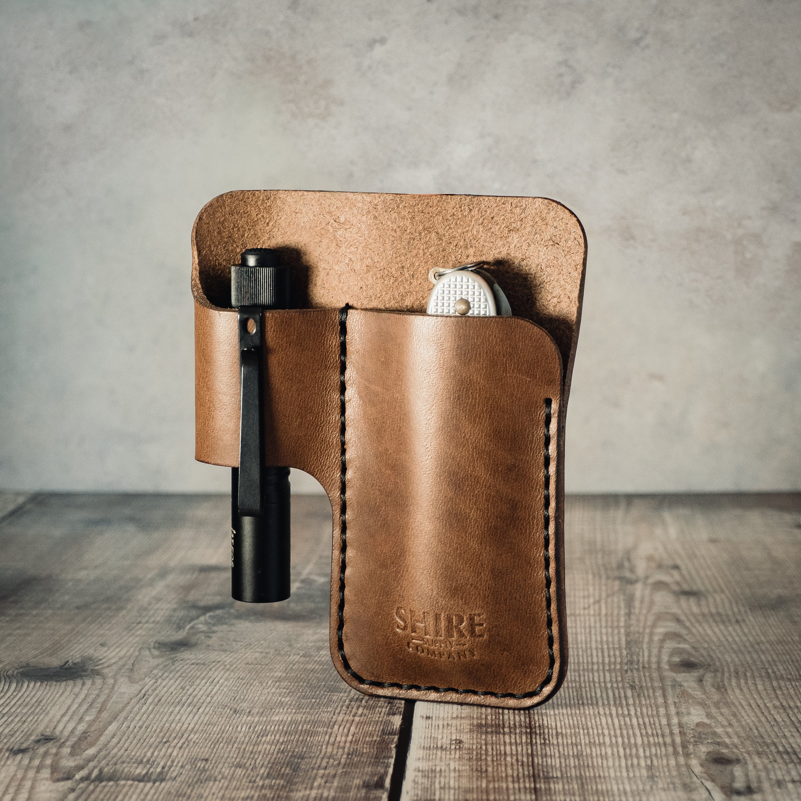 EDC Leather Knife or Multitool Case Small Every Day Carry Etsy