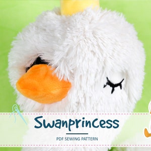 Schnittmuster Anleitung Schwanenprinzessin swanprincess Silberknoepfchen handgemacht Bild 3