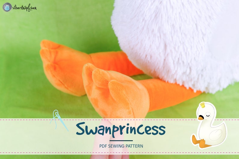 Schnittmuster Anleitung Schwanenprinzessin swanprincess Silberknoepfchen handgemacht Bild 2