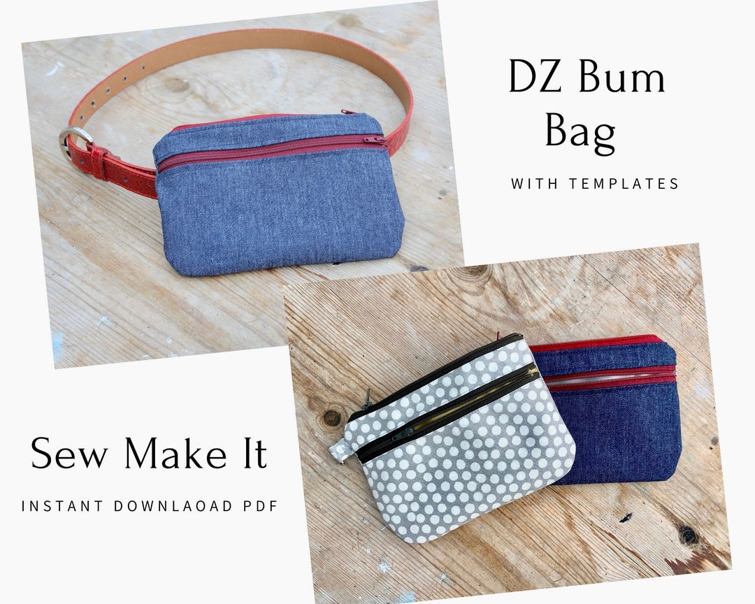 Zipper Pouch PDF Sewing Pattern / Everyday Zipped Purse / Etsy
