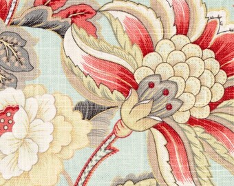 Blue Green Valance/Valances/Window Valance/Floral Valances/Blue Valance/Green Valance
