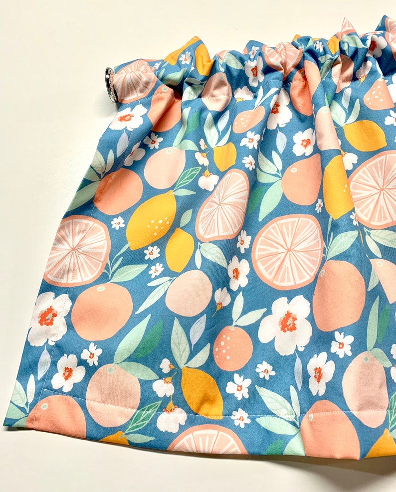 Colorful Curtain,Lemon Valance,Valances Valance Curtain,Summer Valance,Window Valance