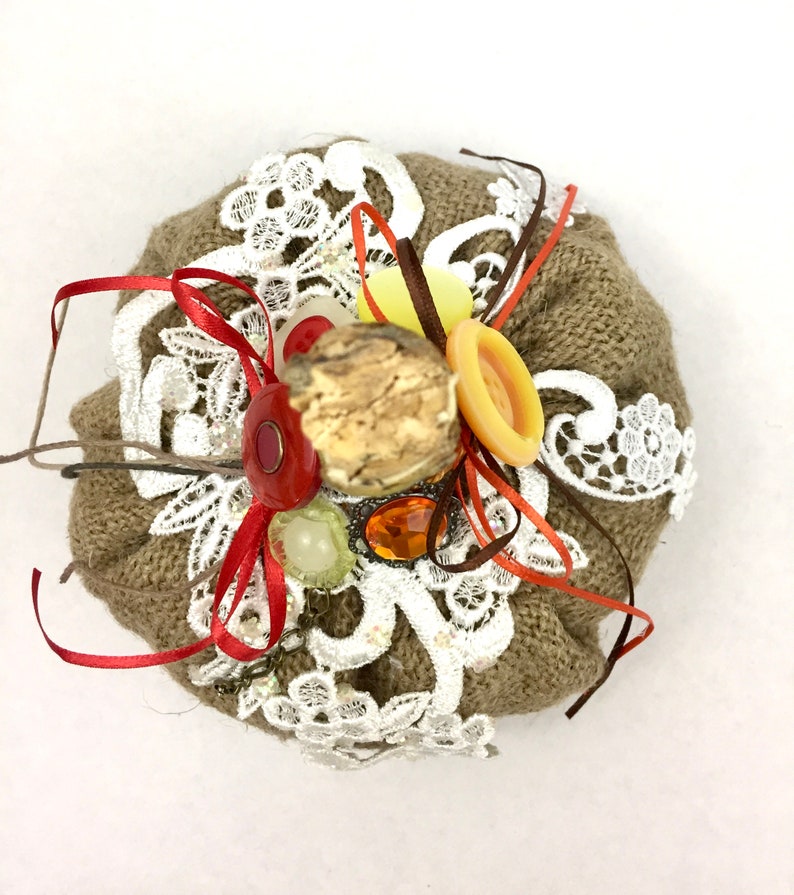 Burlap Pumpkins Farmhouse Pumpkins,Thanksgiving Pumpkins Fall Decor Pumpkin