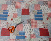 7 Yards of Vintage Printed Cotton Quilt Fabric