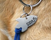 Rocket dog tag, space custom two sides tag, sirius, dog space, Dog Collar, Star Space theme, rocket pet id tag, laika, sputnik, pluton