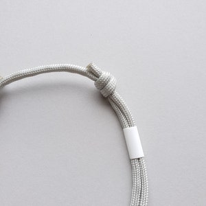 silber id - Halsband aus Paracord - Paracord Halsband für Hunde - Tau Halsband - Hundehalsband personalisiert