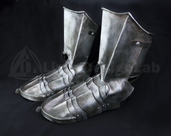 Ringwraith Gothic Boot Armor Pattern