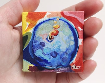 Hand-Painted Original Acrylic on Canvas "Not Fine Art" series