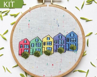 Painted Ladies Handstickerei Kit
