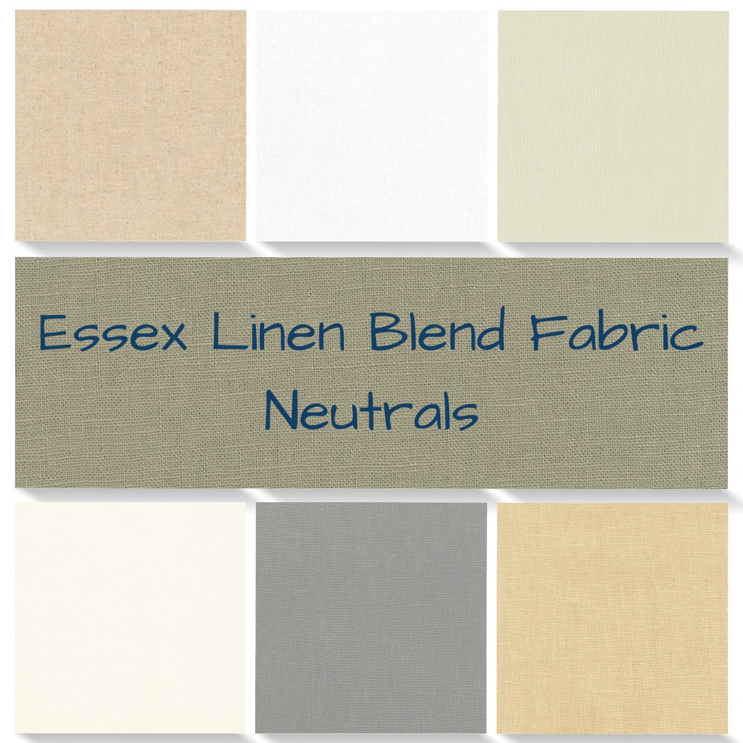 Essex Linen Blend Fabric Neutrals Robert Kaufman