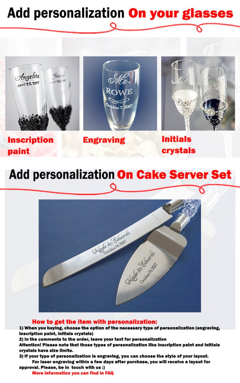 Wedding Cake Cutting Set Toasting Flutes Wedding Flutes Wedding Champagne Flutes Wedding Gift Wedding Glasses Lace Gold Wedding Set