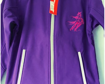 Personalised Horse Riding Softshell Jacket