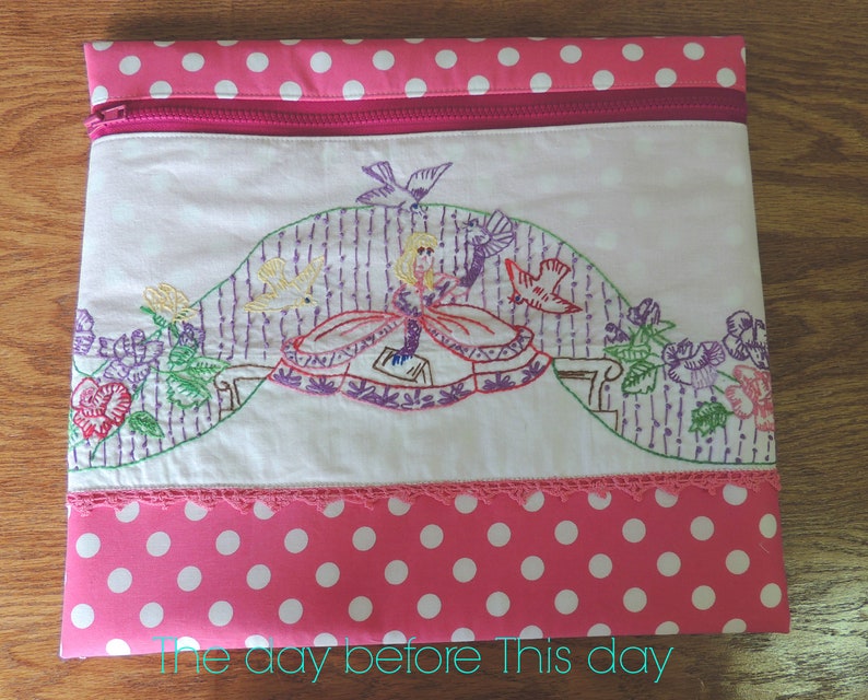 etsy cross stitch project bags