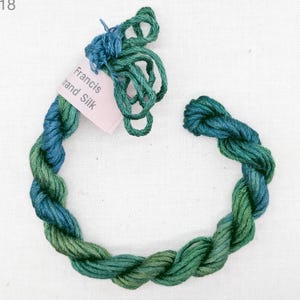 12 Strand Silk, Stef Francis Hand Dyed Embroidery Thread, Set 1