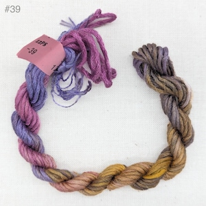 12 Strand Silk, Stef Francis Hand Dyed Embroidery Thread, Set 2
