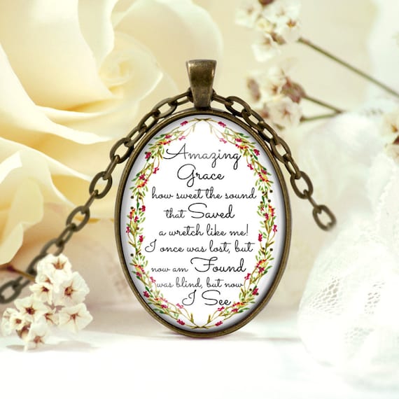 Pink Box Double Bar Bible Verse Necklace Isaiah 41:10 Gold
