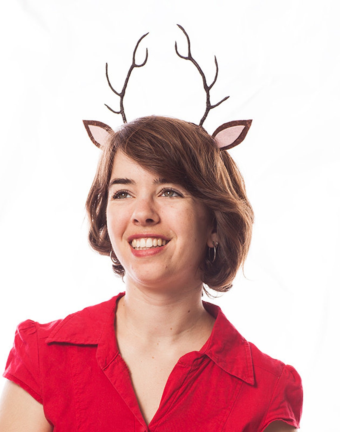 MADE TO ORDER Deer Antler Headband / Deer Halloween Costume / Etsy