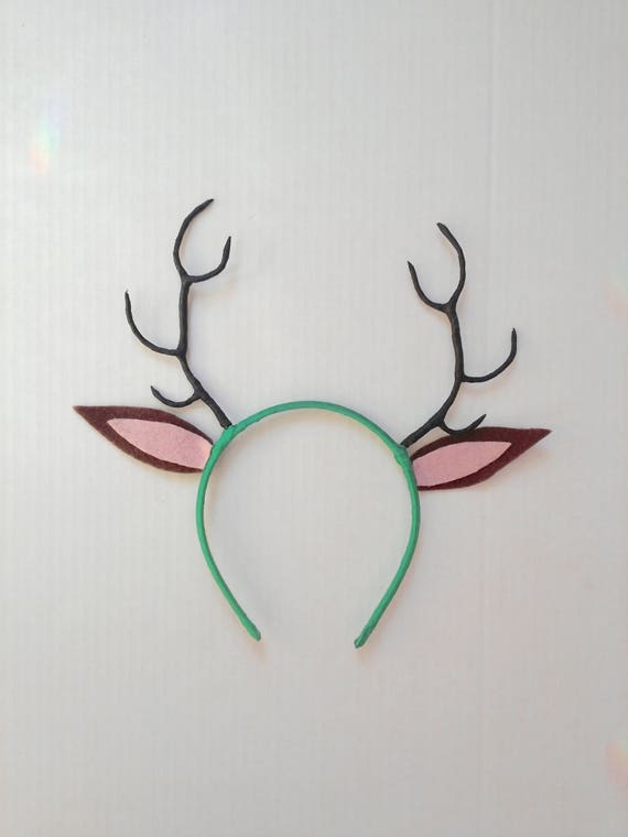 real deer antler headband