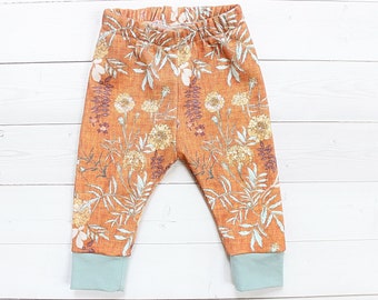 baby girl mustard leggings
