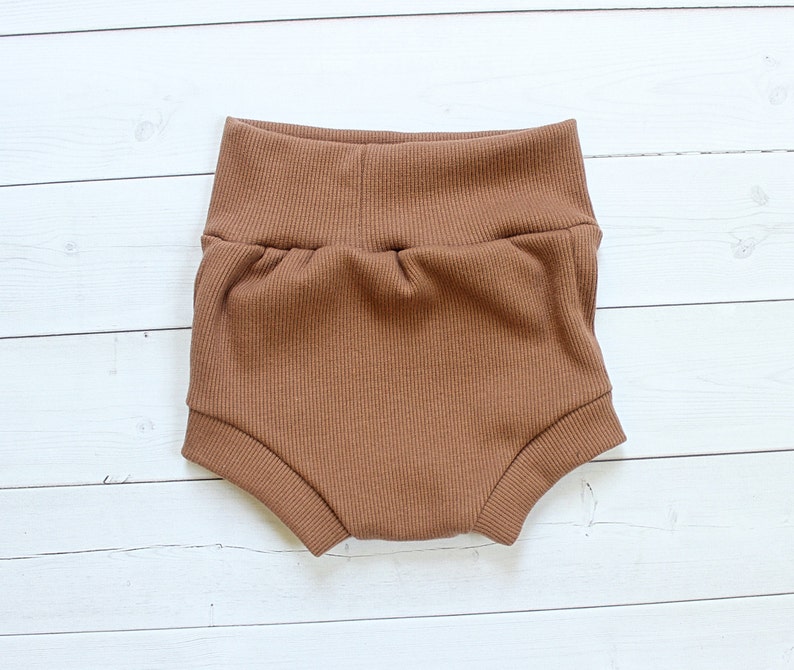 Baby Bummies in Ribbed Nutmeg Baby Girl Bummies Baby Boy Etsy