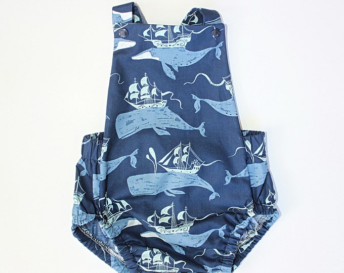 Nautical Romper Baby Boy