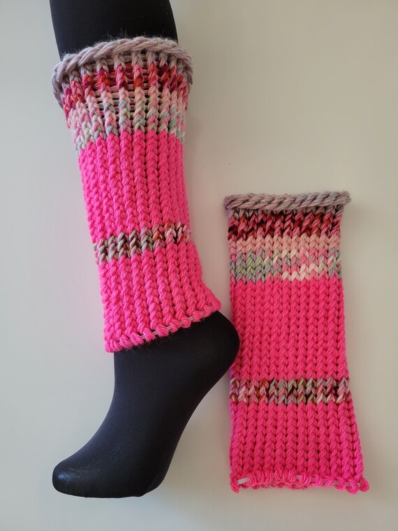 Boho Chic Crochet Leg warmers - Pattern Center