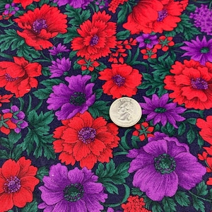 COUNTRYSIDE by HOFFMAN International Fabrics, Vintage 100 % Cotton Fabric *** Multiple Piece