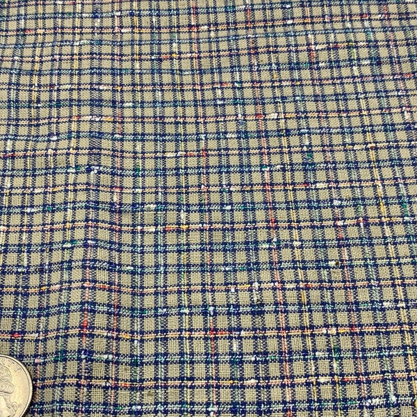 CHECK; Woven  100 % Cotton Fabric; Multiple Pieces